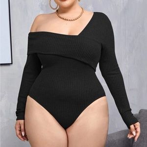 black bodysuit